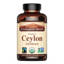 Load image into Gallery viewer, Organic Ceylon Cinnamon Capsules