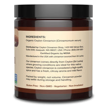 Load image into Gallery viewer, Organic Ceylon Cinnamon Powder