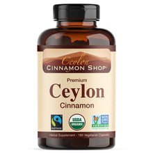 Load image into Gallery viewer, Organic Ceylon Cinnamon Capsules