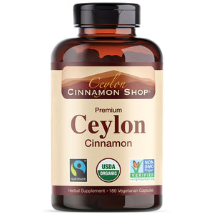 WS Organic Ceylon Cinnamon Capsules