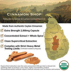 CinnaGuard™ Organic Ceylon Cinnamon Extract