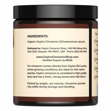 Load image into Gallery viewer, Organic Ceylon Cinnamon Powder