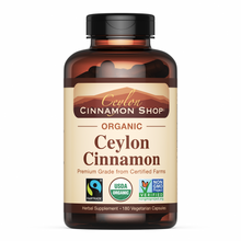 Load image into Gallery viewer, Organic Ceylon Cinnamon Capsules